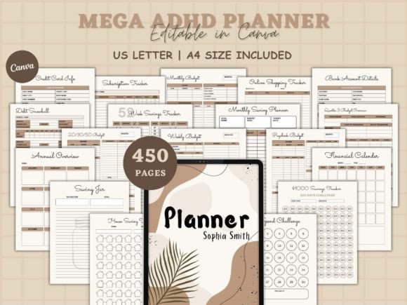 ADHD Planner for Work: A Journal to Streamline Your Success