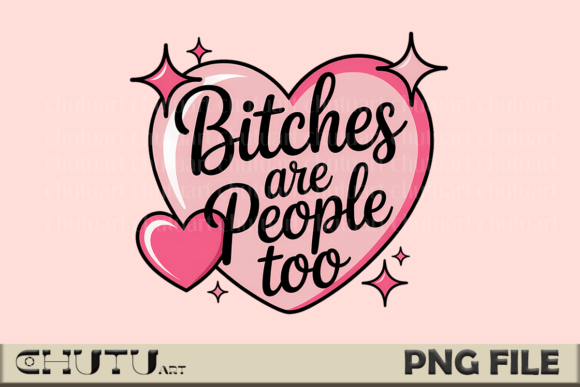 Bold Feminist Design: Heart Quote PNG for Empowering Creations