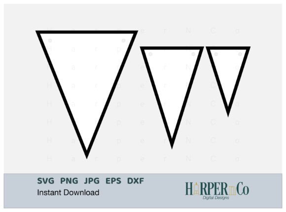 Crafting Perfect Party Decor: The Versatile Triangle Banner SVG