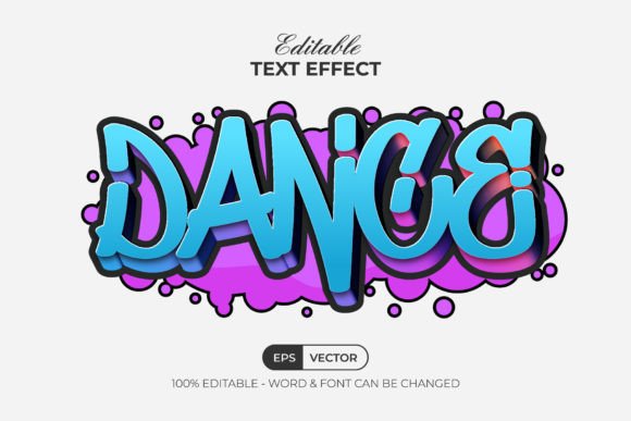 Dance Graffiti Text Effect: Bold Urban Style for Your Designs