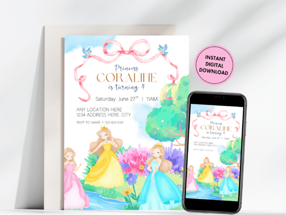 Designing the Perfect Princess Birthday Invitation for a Royal Celebration