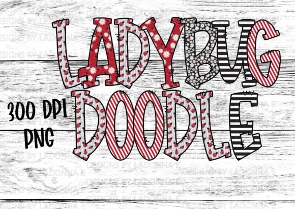 Lady Bug Doodle Letters: The Playful Asset Your Brand Needs
