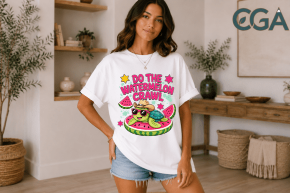 Saddle Up for Summer Fun with the Watermelon Crawl Turtle