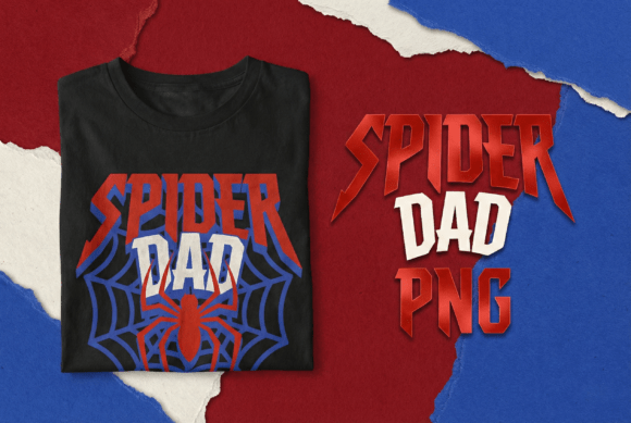 Spider Dad PNG Design: Unleash Superhero Style for Dad