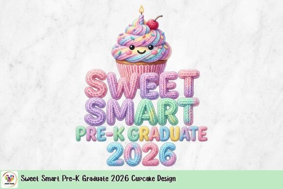 Sweet Smart Pre-K Graduate 2026 Cupcake Design: A Celebration in a Cupcake