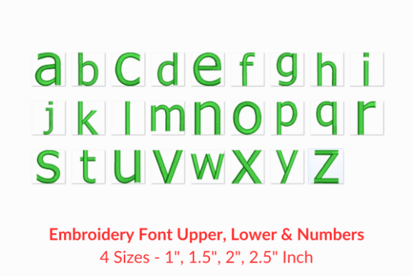 Tahoma Fonts Embroidery Design: A Stitch of Professionalism