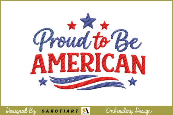 Unleashing National Pride with the Proud to Be American Design
