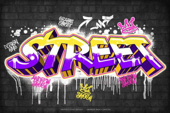 Urban Edge: Mastering the Graffiti Text Effect for Bold Visuals
